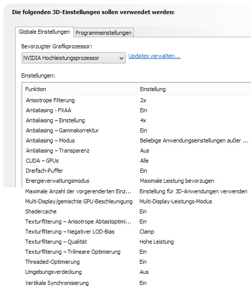 NvidiaSettings FLightDeck