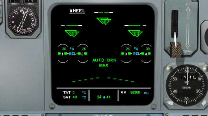 FlightDeck Simulator A32x by airlinetools - ECAM Screens