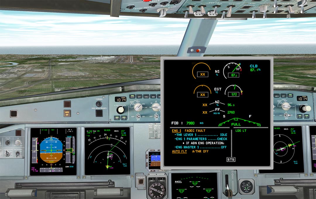 FCO FADEC FAULT